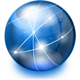 An icon of a globe.