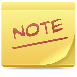 An icon of a notepad.